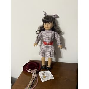 American Girl 18 inch Samantha DOLL Pleasant Company With Outfit & Accessories